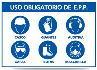 Uso de equipos de protección personal para el control de los riesgos