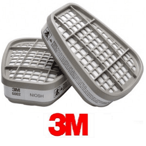 Filtro 3M 6002 para gases atmosféricos