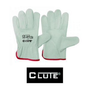 Guantes Clute de cuero badana