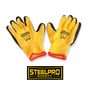 Guantes Multiflex Steelpro con palma de latex